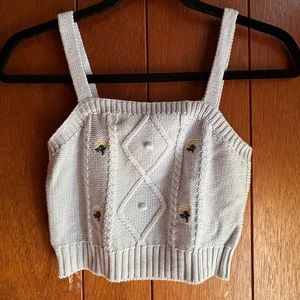 Crochet/Knit crop top